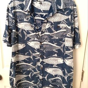 Salty Crew Woven Shirt size XXL